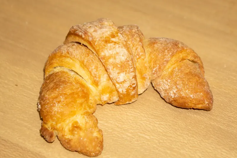 Golden croissant