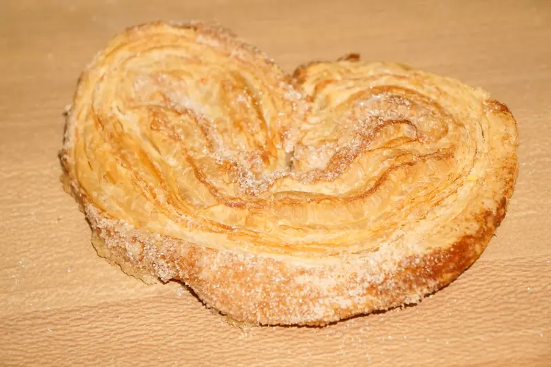 Oreja puff pastry palmier